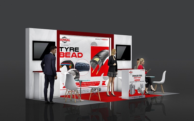 10 x20 Tarde Show Booth Design