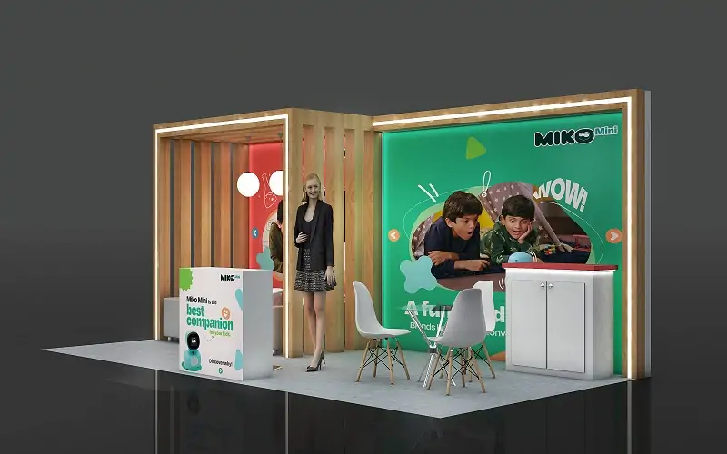 10 x20 Trade Show Booth Design
