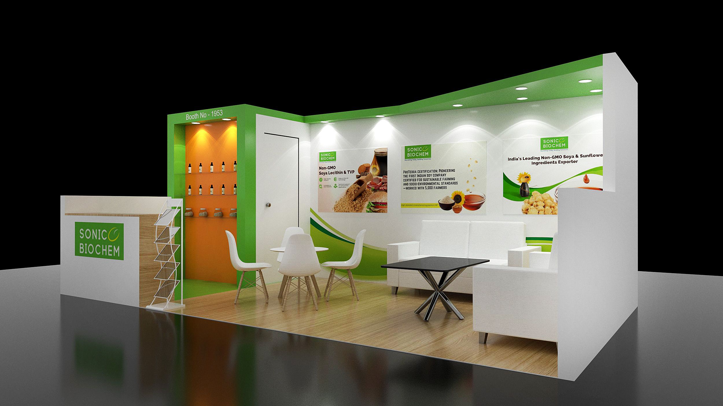 10x20 Trade show booth design display
