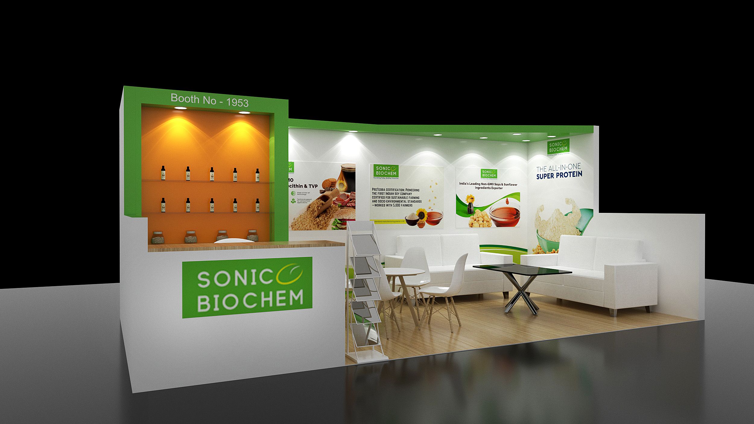 10x20 Trade show booth design