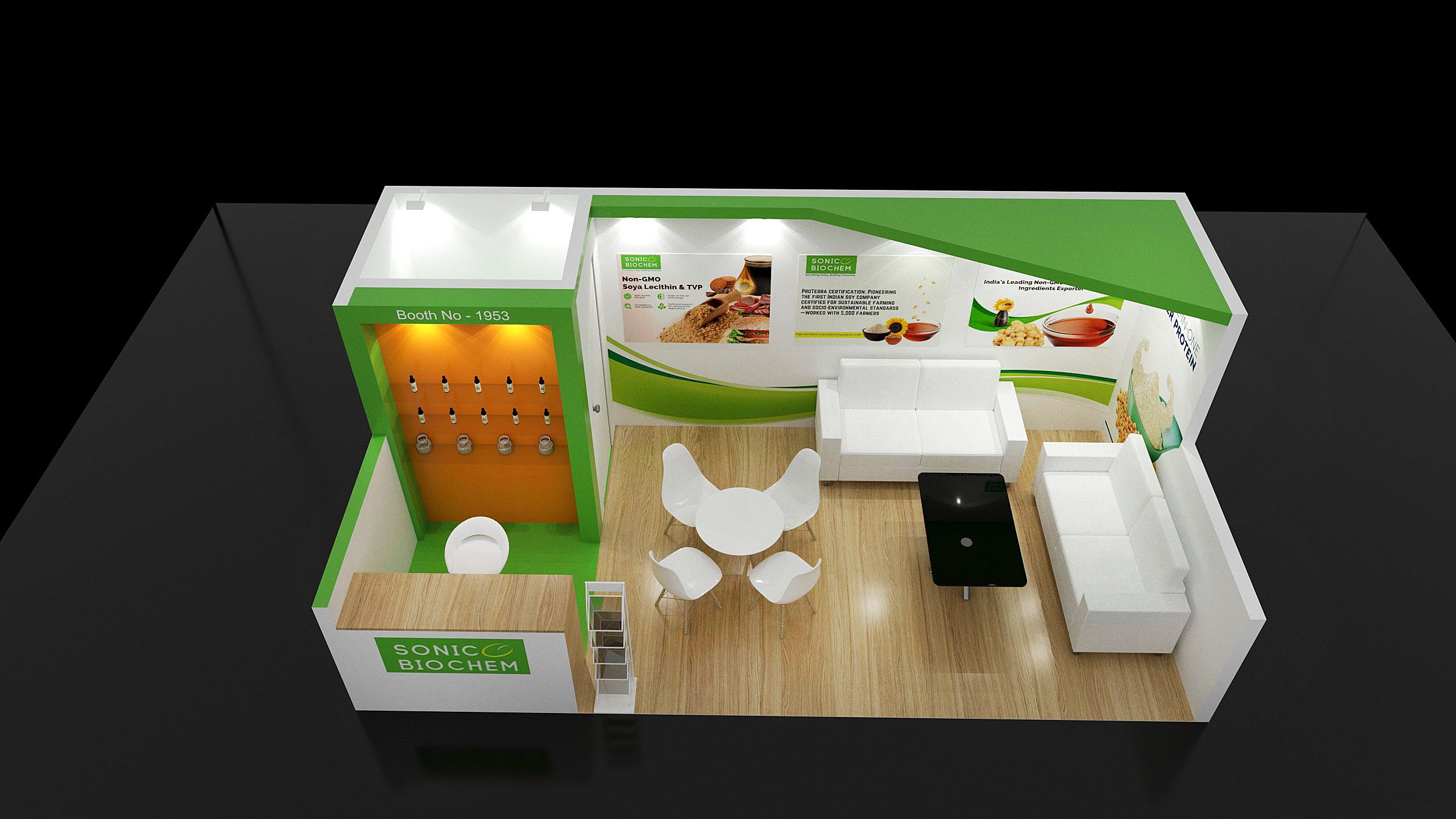 10x20 Trade show booth ideas