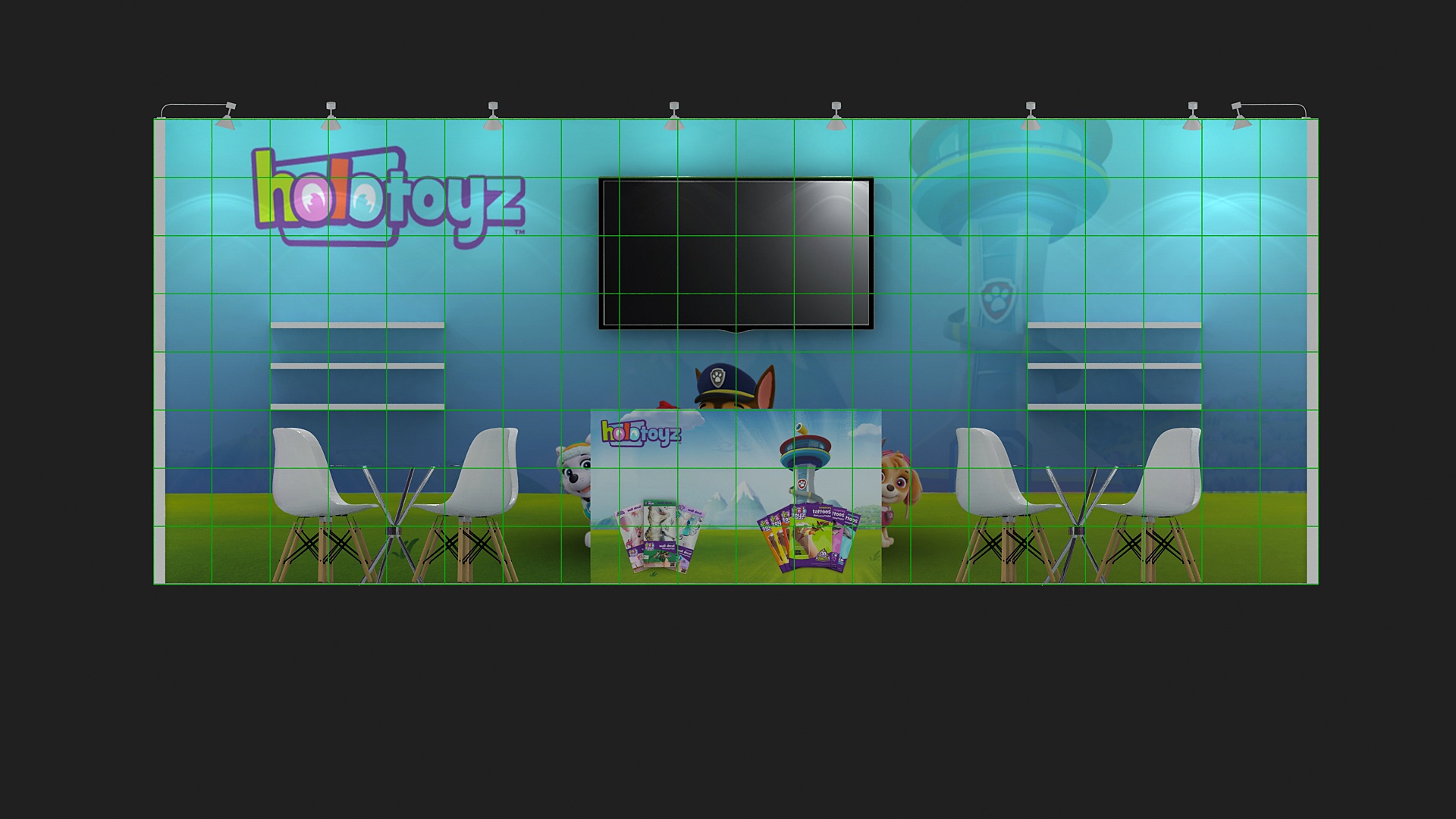 20x10 Trade show booth 05