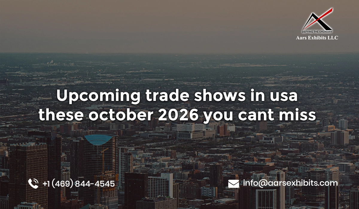 Upcoming trade shows in usa these october 2026 you cant miss
