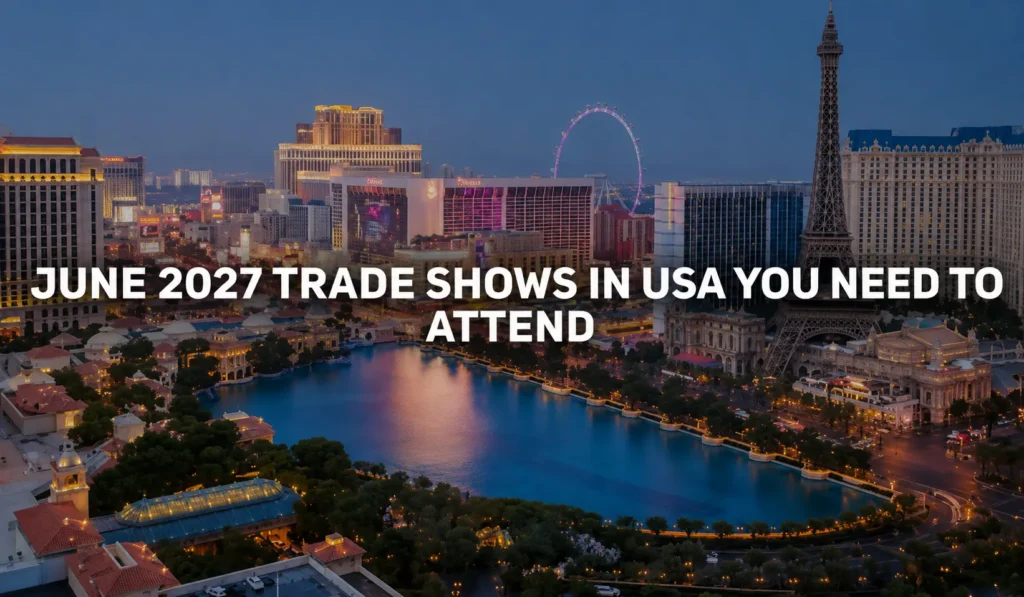 june 2027 trade shows in usa you must attend