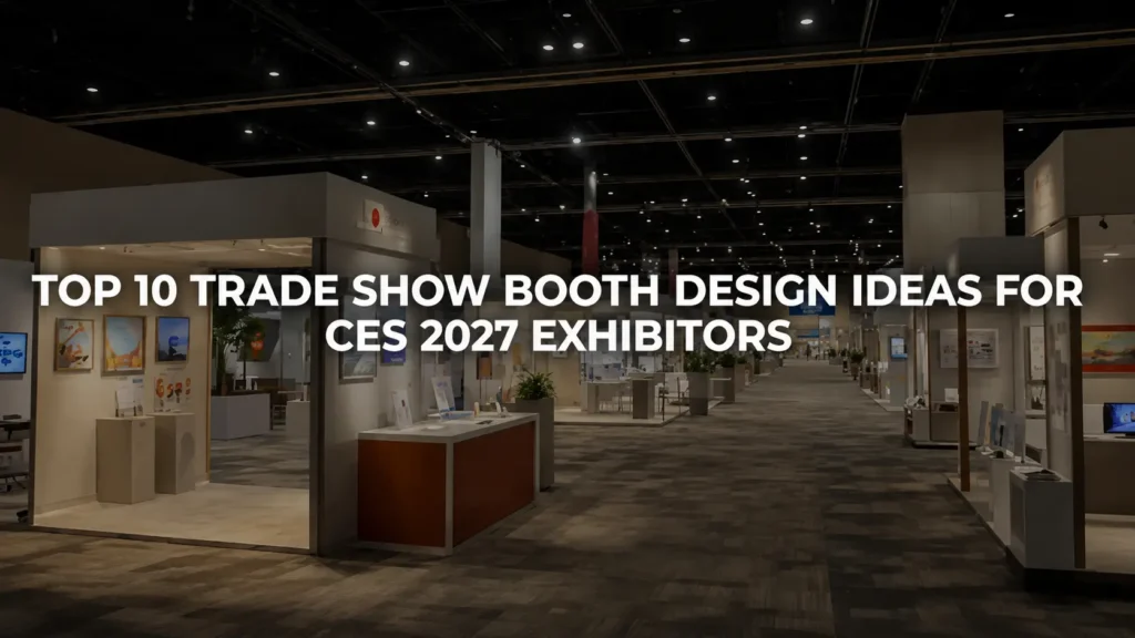 Top 10 Trade Show Booth Design Ideas for CES 2027