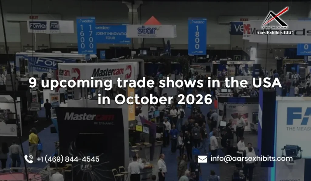9 upcoming trade shows in the USA in October 2026
