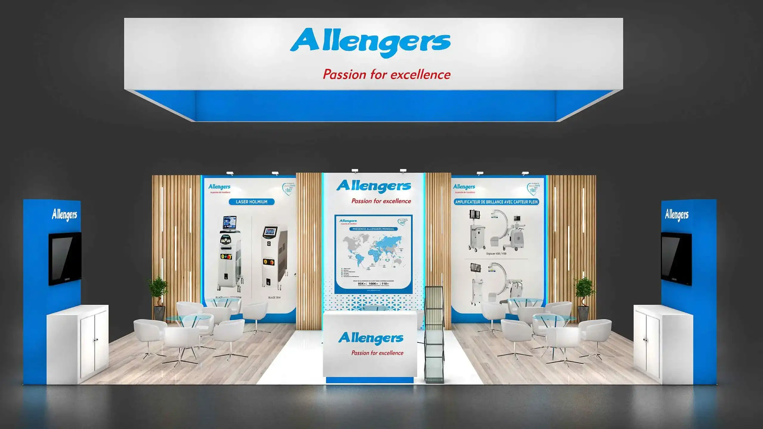 20x30 booth rental