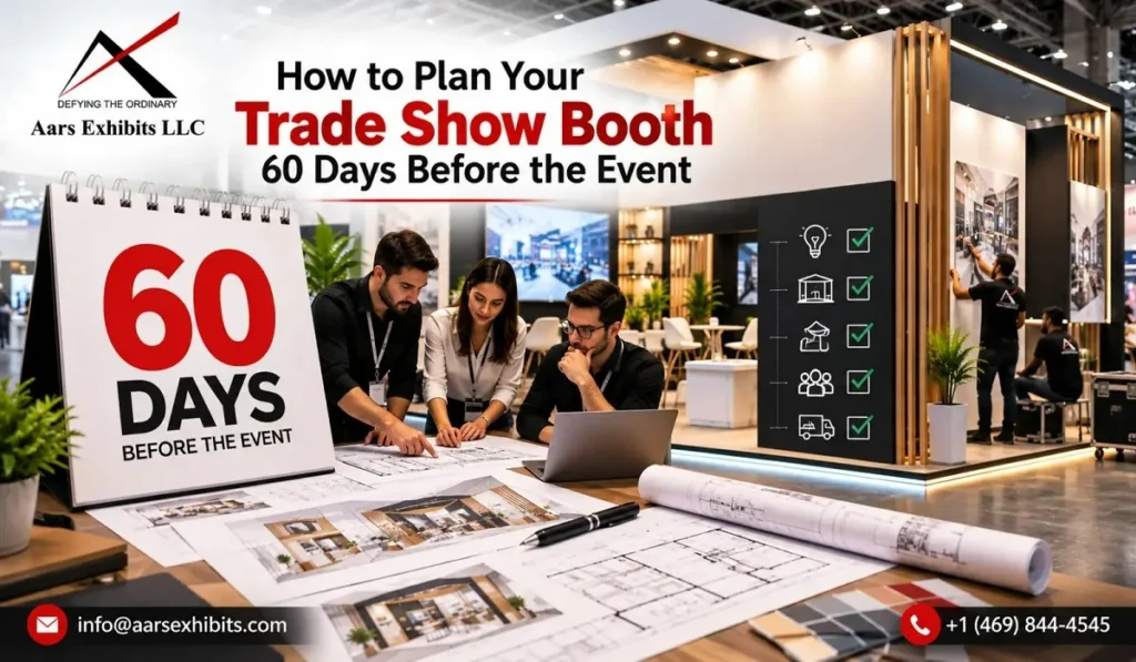 How to Plan Your Trade Show Booth 60 Days Before the Event