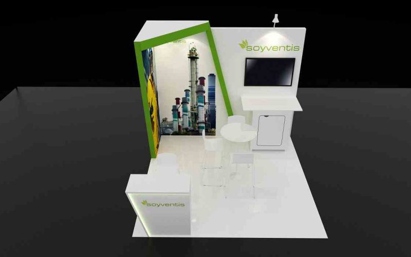 10x10 Trade Show booth Design